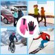 thumbnail image 5 of Otoño Invierno Ciclismo Guantes Pantalla táctil Fleece Mitten Impermeable (S Rosa) Ndcxsfigh Accesorios para bicicletas, 5 of 7