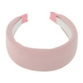thumbnail image 5 of Unique Bargains 1 Pc Headband Thickening Knit Wide Hair Accessories Pink, 5 of 5