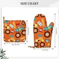 thumbnail image 4 of Disketp Monster Truck,Truck Cartoon Oven Mitts And Potholders Bbq Gloves-Oven Mitts And Pot Holders With Recycled Infill Silicone Non-Slip Cooking Gloves For Cooking Baking Grilling, 4 of 9