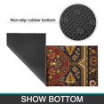 thumbnail image 6 of Bohemian Kitchen Rug Runner 47x17 Multi-Use Mat Non-Slip Backing Machine, 6 of 6