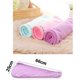 thumbnail image 3 of 3 Pack Microfibre Hair Towel Wrap Super Absorbent Twist Turban Quick Dry Hair Caps with Buttons Bath Loop Attach Salon Dry Hair Hat Pink Blue Purple, 3 of 5