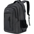 thumbnail image 4 of Sac à Dos Mode pour Ordinateur Portable Sac à Dos d'École pour Ordinateur avec Chargement USB/port pour Écouteurs pour 15,6/17,3 Pouces, Sac à Dos de Voyage pour Portable, 4 of 5