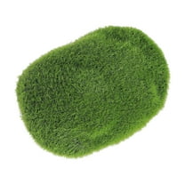 Liukekj moss balls marimo for potted plants live wall sphagnum terrarium sheet- Artificial Moss Rocks Green Moss Balls Fuzzy Moss Cover Stones