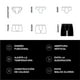 thumbnail image 4 of Boxer Midway Sport 3 Pack Unnder Ropa Interior Hombre, 4 of 4