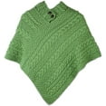 thumbnail image 4 of Aran Woollen Mills 100% Premium Soft Merino Wool Women`s Poncho Sweater Irish Cape One Size Made in Ireland, 4 of 6