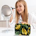 thumbnail image 6 of Waterproof PVC Cosmetic Storage Bag with Zipper, Lightweight, Large Capacity, Printed Design - Makeup Organizer Travel Bag for Ladies and Girls to Go Out and Travel, 6 of 6