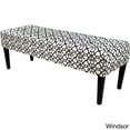 thumbnail image 1 of MJL Furniture Designs Kaya Noah Button Tufted Upholstered Long Bench, 1 of 5