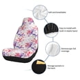 thumbnail image 6 of Yiaed Lilies Flowers Print Car Seat Covers,Universal Auto Seats Protector Fits for Car,SUV Sedan,Truck,Automotive Seat Covers & Accessories-2 PCS, 6 of 9