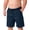 Navy #19, variant on Dresfit Cargo Shorts for Men Drastring Plus Size Big and Tall Shorts Summer 2026 Lightweight Work Short Pants Loose Solid Beach Shorts 7XL