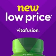 vitafusion Vitamin B12 Gummy Vitamins, 1,000 mcg, Raspberry Flavored, 140 Count