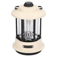 thumbnail image 3 of LED Camping Lantern, 4 Level Power Display Camping Ambient Lantern Portable With Metal Handle For Outdoor Milky White, 3 of 8