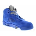thumbnail image 3 of Ni - ke Size 8.5 - Air Jordan 5 Retro Blue Suede, 3 of 5