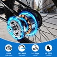 thumbnail image 6 of Electric Bike, 350W Motor, 18.6 MPH, 16 Miles, 20" Tires,, Adjustable Seat, Suitable for Children and Teenagers Over 9 Years Old to Ride,Electric Bicycle for Children, 6 of 7