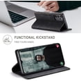 thumbnail image 3 of Wallet Case for Samsung Galaxy A23 2022,Magnetic Protect PU Leather Flip Case with Card Holders RFID Blocking Kickstand Shockproof Protection Case for Samsung Galaxy A23 4G/5G 2022 (Black), 3 of 18