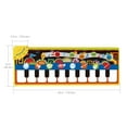 Piano Music Mat, Keyboard Play Mat Music Dance Mat with 19 Keys Piano