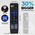 thumbnail image 2 of Big Button TV Remote Control Replacement for LG TV with LED Flashlight and Magnetic Mount for Seniors Elder Friendly No Programming Needed, 2 of 7
