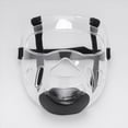 thumbnail image 5 of 2X Máscara de Taekwondo Taekwondo Protector Transparente Desmontable Máscara Protectora para Deportes Boxeo Taekwondo Niños, 5 of 5