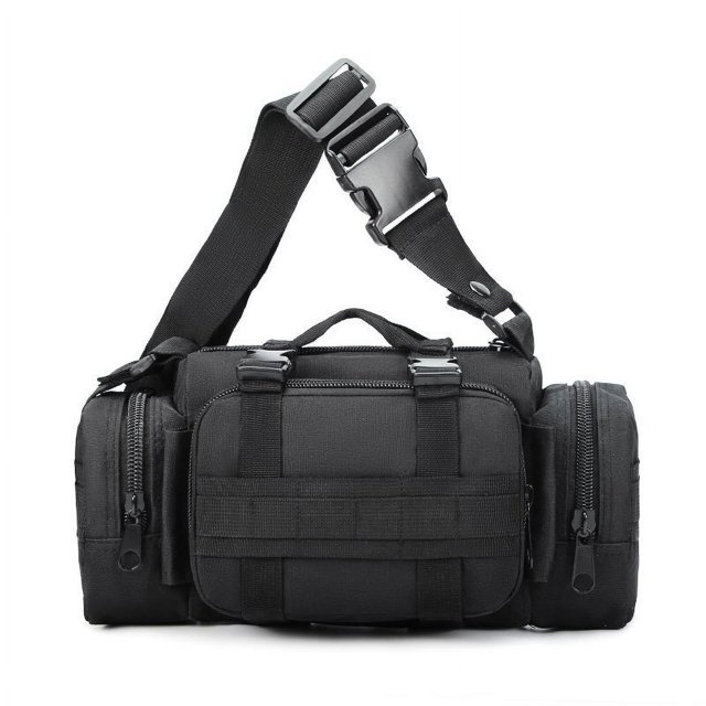 Bolso bandolera de camuflaje para exteriores, bolso de mano estilo militar, bolso táctico deportivo informal, bolso de un solo hombro