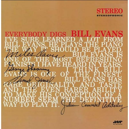 Everybody Digs Bill Evans (Vinyl) (Limited (Best Of Bill Evans)