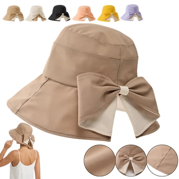 Women's Sun Hat Summer Hats for Women Wide Brim UPF 50 UV Protection Breathable Foldable Design for Beach Travel Outdoor Activities,Black
