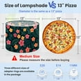 thumbnail image 2 of Lampshades 2 Pack Seamless hand drawn tropical bright hibiscus flowers exotic 13"x13"x10" Light Shade for Table Lamps Floor Lamps Drum Lamp Shades Lampshade Replacement Easy Assembly, 2 of 8