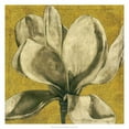 thumbnail image 2 of Goldberger, Jennifer 12x12 White Modern Wood Framed Museum Art Print Titled - Ecru Magnolia I, 2 of 4