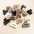 thumbnail image 2 of Korean Mixed Hair Mini Small Grab Clip Matte Milk Coffee Color Girl Bangs Cute Hairpin Small Grab Clip Side Hair Clip Hair Acces, 2 of 8