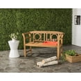 thumbnail image 2 of Safavieh Moorpark Indoor/Outdoor Modern 2 Seat Garden Bench, 2 of 7