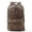 Coffee, variant on Waxed Canvas Backpack, Waterproof Oiled Canvas Rucksack with Crazy Horse Leather Trim, Large Capacity Casual Daypack for Outdoor Travel, Hiking & School