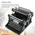 thumbnail image 4 of Black Portable Typewriter, Durable Antique Typewriter Model Show Taste Widely Applicable  for Home, 4 of 8