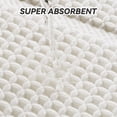thumbnail image 6 of SIXHOME Waffle Bath Mat for Bathroom Runner Rugs, Soft Plush Absorbent Non Slip Long Bathroom Rug, Quick Dry Machine Washable Bath Mat with Rubber Backing, Boho Tassel Floor Rug, 2'x6' Bleach, 6 of 7