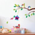 thumbnail image 2 of Vinil Infantil Decorativo DaraBaby Búhos de colores Árbol y conejos 117 cm 0.2 cm 89 cm, 2 of 5