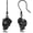 02-Black Skull Rose, variant on Valentines Day Gifts for Her Skeleton Hand Earrings Sterling Silver Skeleton Bone Rose Dangle Earrings Skull Hand Earrings bone necklace Halloween punk Jewelry Gift for Party Women Men
