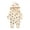 B, variant on Baby Moon Pattern Hooded Jumpsuit Winter Warm Crawling Suit Thickened Fle𝖾ce Romper for Baby Boy Girl First Winter