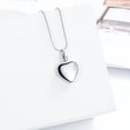 thumbnail image 6 of Urn Necklace for Ashes Cremation Peace Dove Urn Pendant Stainless Steel Keepsake Locket Ashes Keepsake Memorial Ashes Necklace for Men Women, 6 of 7