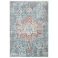thumbnail image 2 of SAFAVIEH Victoria Stephanie Floral Bordered Area Rug, Navy/Red, 5' x 8', 2 of 9