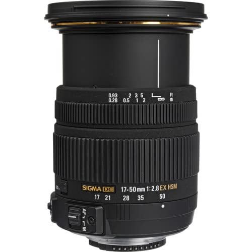 SIGMA 17-50mm F2.8 EX OS HSM◆Nikon用♪1786 Sigma 17-50mm F/2.8 EX DC OS HSM Lens for Nikon F +