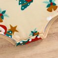 thumbnail image 6 of TAIAOJING Baby Girls Romper Clothes Boys Girls Christmas Long Sleeve Santa Prints Pullover Sweatshirt Bodysuits Outfit 6-9 Months, 6 of 8