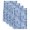 Blue, Navy, White, variant on Abstract Tribal Arrows Kitchen Towels Set of 4, Boho Middle Century Dusty Rose Vertical Absorbent Dish Towels for Kitchen, Microfiber Hand Towel, Quick Drying Tea Towel for Cleaning Dishcloths