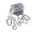 Cooler with gasekt, variant on OC0035 Engine Cooler 1103.P7 / 1103.T7 / 11427546279 / 11427552687 / 11428643749 / V864374580 / V864374980