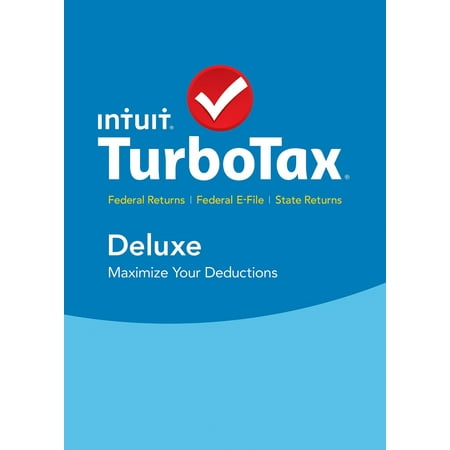 TurboTax 426890 Deluxe Federal + State 2015