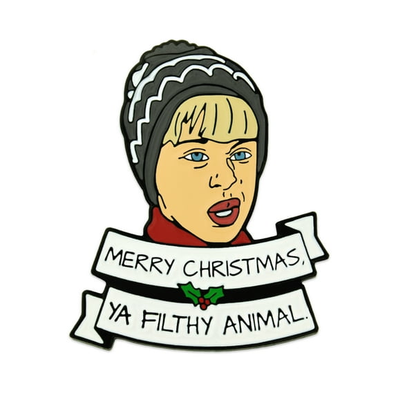 PinMart's Filthy Christmas Funny Holiday Enamel Lapel Pin