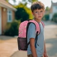 thumbnail image 3 of Pzuqiu Just A Girl Who Loves Baseball Customized 17 Inch School Backpack for Kids Personalized Schoolbag with Name Durable Bookbag Large Capacity Custom Backpack for Teens, 3 of 7