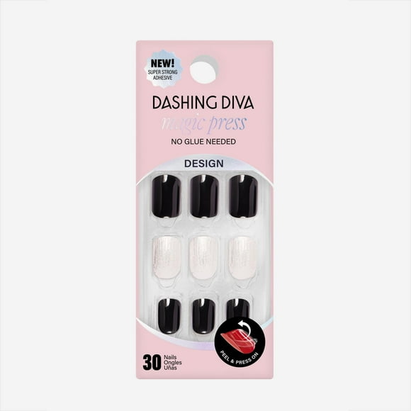 DD - MAGIC PRESS - BLACK BEAM Ongles press-on