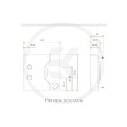 EKWB EK-Quantum Velocity 2 CPU Water Block D-RGB - 1700, Nickel/Satin Titanium