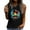 #06 Black, variant on Busydd Tank Top for Women Trendy Floral Print Sleeveless Summer Tops Casual Loose Round Neck T Shirts for Women Comfortable Cotton Camisole Graphic Tees XL