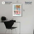 thumbnail image 5 of Vintage Poolside Glow Shadowbox Print Fashion Art Prints by Notoriart, White Frame, 17 x 25, 5 of 7