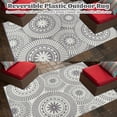 thumbnail image 3 of Alfombra de exterior Ilead, 244 x 305 cm, impermeable, reversible, gris, 3 of 9