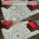 thumbnail image 3 of Alfombra de exterior Ilead, 244 x 305 cm, impermeable, reversible, gris, 3 of 9