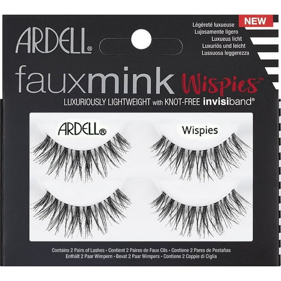 Ardell Wispie Faux Mink Lash, 2 Pairs